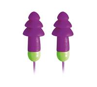 Moldex 6401 Rockets Cord Lot de 50 bouchons d'oreilles réutilisables SNR 30 dB