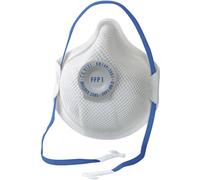 Moldex Smart 238501 Masque anti poussières fines avec valve FFP1 D 20 pc(s) EN 149:2001, EN 149:2009 DIN 149:2001, DIN 149:2009