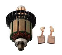 MOLERRI 619380-9 619583-5 Armature avec Balais de Charbon 194427-5 CB-440 pour Perceuse-Visseuse DDF482 DHP482 DHP482Z DDF482Z