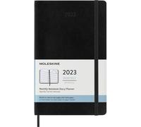 Moleskine 12 Monate Monats Notizkalender 2023, Large/A5, 1 Mo