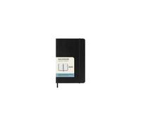 Moleskine 12 Monate Monatsnotizkalender 2025, P/A6, Weicher Einband, Schwarz