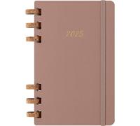 Moleskine 12 Monate Planer Mit Spiralbindung, L/A5, Fester Einband, Mandelbraun