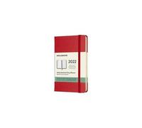 Moleskine 12 Monate Wochen Notizkalender 2022, Pocket/A6, 1 Wo