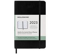 Moleskine 12 Monate Wochenkalender 2023, Pocket/A6, 1 Wo