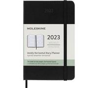 Moleskine 12 Monate Wochenkalender 2023, Pocket/A6, 1 Wo