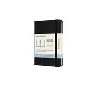 Moleskine 18 Monate Monats Notizkalender 2021/2022, Pocket/A6, 1 Mo