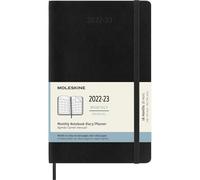 Moleskine 18 Monate Monats Notizkalender 2022/2023, Large/A5, 1 Mo