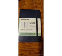 Moleskine 18 Monate Wochen Notizkalender 2021/2022, Pocket/A6, 1 Wo