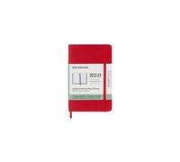 Moleskine 18 Monate Wochen Notizkalender 2022/2023, Pocket/A6, 1 Wo