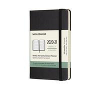 Moleskine 18 Monate Wochenkalender 2020/2021 Pocket/A6, 1 Wo