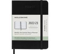 Moleskine 18 Monate Wochenkalender 2022/2023, Pocket/A6, 1 Wo