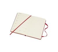Moleskine 2019-20 Weekly Planner, 18 Month, Pocket, Scarlet Red, Hard Cover