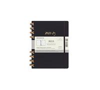 Moleskine 2022-2023 Spiral Académic Planner, 12 m, Extra Large, Remake Midnight, Hard Cover (7,5 x 10)