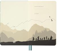 MOLESKINE 8056999279110 MOLESKINE Buchkalender Der Herr der Ringe 2026/2027 grün, 1 St.
