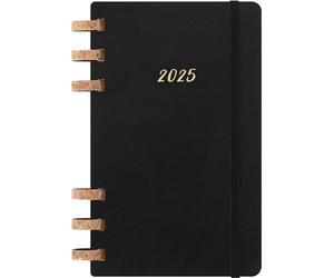 Moleskine Academic Monthly Planner, Agenda Mensuel Académique 2024-25, Agenda Hebdomadaire et Mensuel de 12 Mois, Agenda Universitaire avec Couverture Souple, Couleur Noir, Format Large 15x21 cm