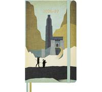 Moleskine Agenda hebdomadaire « Le Seigneur des Anneaux » 18 mois 2026/2027, format L/A5, 1 semaine = 1 page, couverture rigide