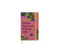 Moleskine Agenda Hebdomadaire 2023, Agenda Mensuel 12 Mois, Édition Limitée Frida Kahlo, Agenda Hebdomadaire Avec Couverture Rigide Et Fermeture Élastique, Grand Format 13 X 21 Cm, Couleur Rose
