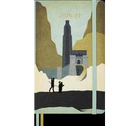 Moleskine Agenda hebdomadaire « Le Seigneur des Anneaux » 18 mois 2026/2027, format L/A5, 1 semaine = 1 page, couverture rigide