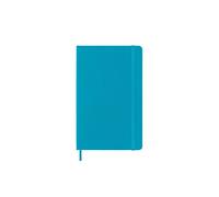 Moleskine - Agenda Semainier 18 Mois 2022-2023, avec Couverture Rigide et Fermeture Élastique, Format Large, 13 x 21 cm, Couleur Bleu