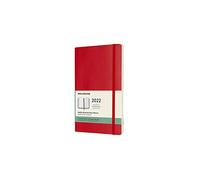 Moleskine 12 Monate Wochen Notizkalender 2022, Large/A5, 1 Wo