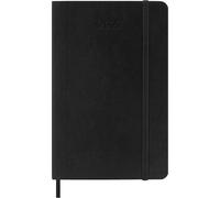 Moleskine Monthly Planner 2027, Soft Cover 12 Month Diary with Elastic Closure,