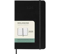 Moleskine 2025 12-Month Weekly Horizontal Pocket Hardcover Notebook