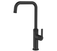 Molette mitigeur évier noir mat Essebagno