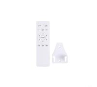 Moliuoly DC24V Contrôleur de ventilateur de plafond Télécommande 35W Récepteur Kit 6 Niveaux Régulateur de Vitesse Minuterie 1H 2H 4H Lumière On/Off Retour vers l'avant pour Ventilateurs DC 6 pales