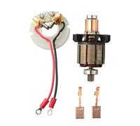 Moliuoly Ensemble de porte-balais de charbon et de balais de charbon pour Makita DHP456 BHP456 BDF DDF456 Pièce de rechange 619263-3 629395-8 CB-440 Support en métal avec 2 brosses de charbon pour