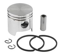 Moliuoly Kit de bagues de piston de 34 mm compatible avec Stihl BG45 BG46 FS38 FS45 FS55 HS45 HS81 - Remplacement pour numéro de pièce 4237 030 2002 - Avec boulons de piston et anneaux de sécurité