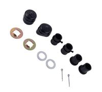 Moliuoly Kit de réparation de roulements de roue pour tondeuse à gazon Craftsman Troy-Bilt Cadet, remplace 741-0990B 741-0516B 736-04228 731-08049A 714-0162 avec douille moyeu essieu roue avant