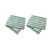 Moliuoly Lot de 2 recharges en microfibre pour balai Libman, lavage humide et sec, lavable en machine, pour sols durs, carrelage, stratifié, pierre, 48,3 x 16,4 cm