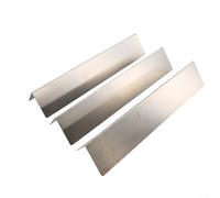 Moliuoly Lot de 3 barres aromatisantes 7635 pour Weber pour Spirit 200 Série E220 S220 2013-2017 Pièce de rechange pour barbecue à gaz Grille 38,9 cm Argent Durable