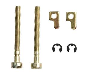 Moliuoly Lot de 3 tendeurs de chaîne pour tronçonneuse Stihl 028 009 038 AV MS380, pièce de rechange pour vis de serrage 11186641600, construction en métal robuste pour une tension et un entretien
