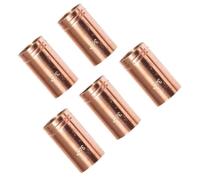 Moliuoly Lot de 5 isolateurs de buses de gaz de soudure 34CT pour brûleur | Construction ; pour les séries de buses 3 et 4 ; prend en charge le guidage stable de l'arc lors du soudage