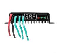 Moliuoly MPPT Régulateur de charge de turbine éolienne 500 W pour générateurs éoliens, 12 V/24 V voiture, IP67, avec charge booster MPPT et protection contre les courts-circuits pour la maison (800 W)