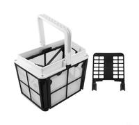 Moliuoly Panier filtrant ultra fin 9991459-R1 pour robot de piscine Dolphin S50, S100, Active 10, pour T15, tamis à mailles fines pour une filtration efficace de la saleté et de l'eau claire