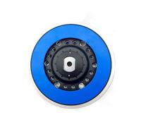 Moliuoly Plateau de support pour ponceuse à sec de 150 mm avec fermeture et filetage de 14 mm, 49 trous, disque de ponçage et de polissage, abrasif