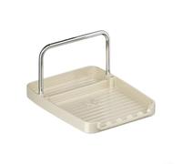 Moliuoly Support de couvercle de casserole avec repose-cuillère - Support de couvercle stable pour cuisine, organiseur en acier inoxydable et plastique pour poêles et ustensiles - Accessoire de