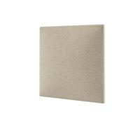 MOLLIS Panneau Rembourré, Panneau Mural Carré et Décoratif, comme Tête de Lit ou Protection Contre Les Chocs, Réduit Le Bruit et Améliore L'acoustique, en Mousse, 30 x 30 cm, Beige Clair