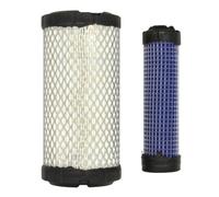 Molloparts Ensemble de filtres à air compatibles avec Fleetguard AF25967 AF25550 compatible avec Donaldson P822686 P535396 compatible avec Baldwin RS3715 RS3930 compatible avec Bobcat 6673752 6673753