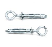 Molly A10B Lot de 10 crochets fermés M4 x 38 mm pour plaque de plâtre creux