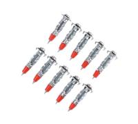Molly Kit de 30 chevilles autoperceuses avec vis pour fixation murale et plaque de plâtre (35 mm)