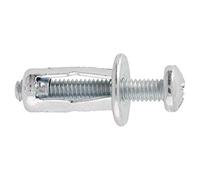 Molly M10110-XJ Fixations spéciales pour Parois minces 4 mm, Gris, Set de 10 pièces
