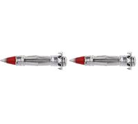 Molly M13006-XJ Chevilles Auto perceuses avec Vis M4 Ø 4 x 22 mm, Gris, Set de 6 Pièces (Lot de 2)