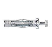 Molly M16006-XJ Chevilles métalliques à Expansion avec vis M5 Ø 5 x 36 mm, Gris, Set de 10 Pièces