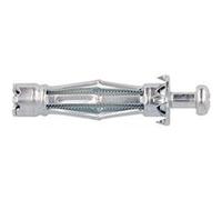 Molly M16206-XJ Chevilles métalliques à expansion avec Vis M5 Ø 5 x 75 mm, Gris, Set de 10 Pièces Gris G