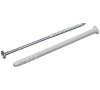 Molly M381450PB-XJ Chevilles à frapper 50 pièces 8x140 mm, Gris, Set de 50 pièces