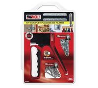Molly M71931-XJ M71931 Kit dOutils Gris - M18206-XJ Chevilles métalliques à expansion avec vis M6 Ø 13 x 82 mm,