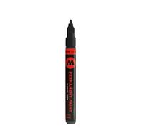 Molotow Marqueur 120 PP - Stylo à encre permanente de 2 mm (noir signal)